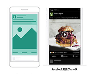 Facebook広告 動画フィード